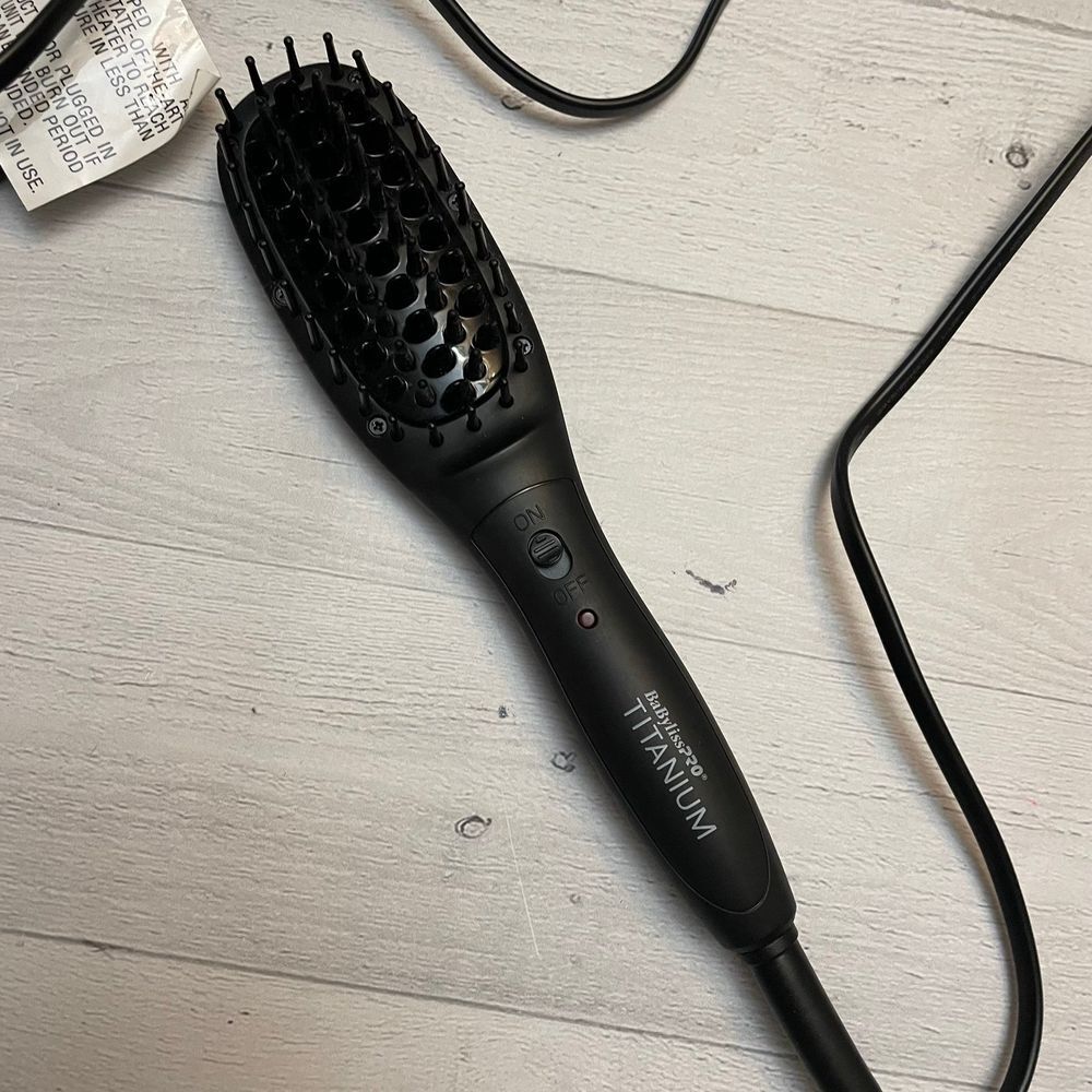 Babyliss hair straightening brush